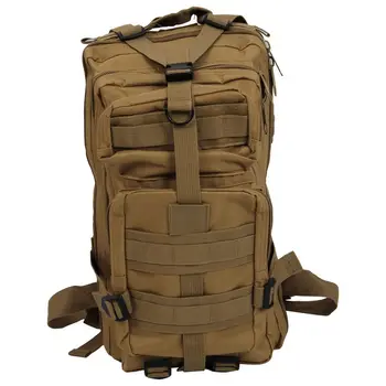 

30L Outdoor Military Rucksacks Backpack Camping Hiking Trekking Bag - Khaki