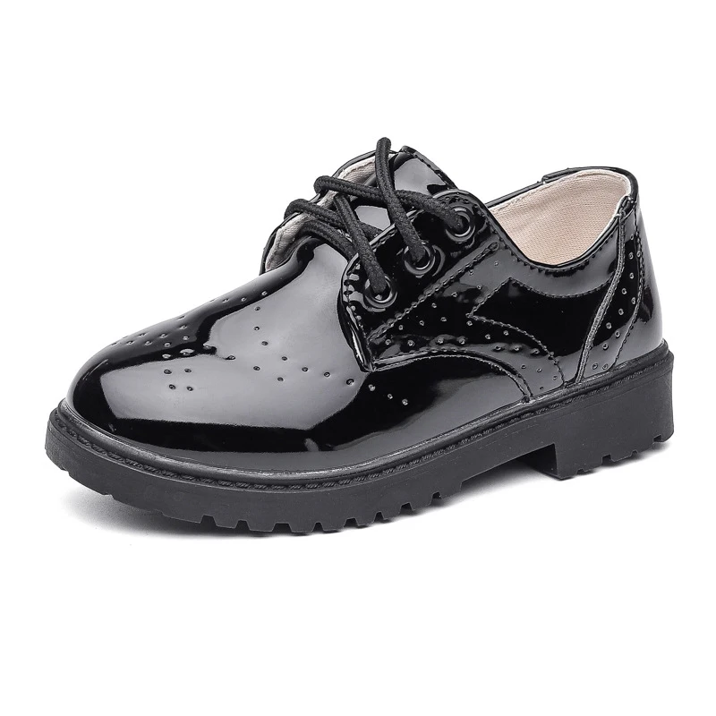 

New Children Leather Shoes Student Performance Shoes Fashion Girls Dress Shoes Boys Formal Suits Oxfords
