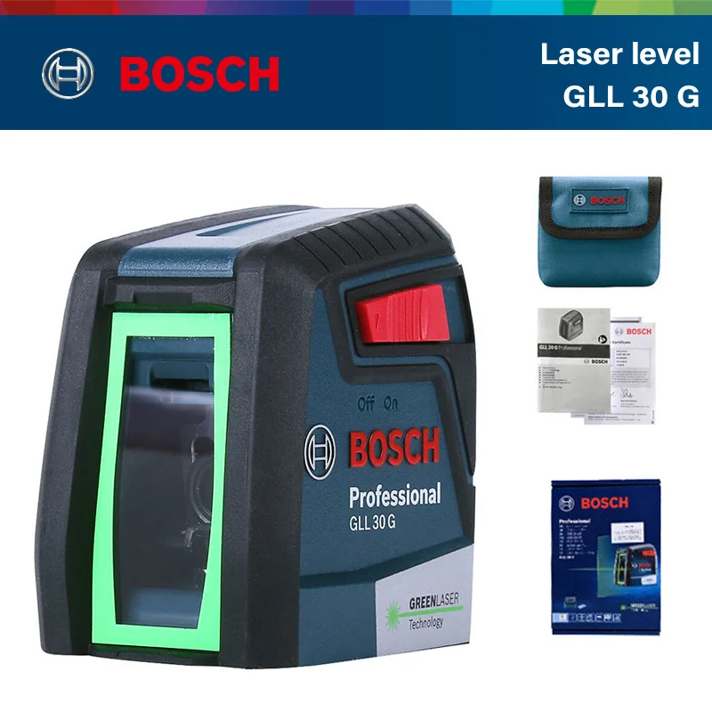 Уровень лазерный Bosch GLL 30 г зеленый лазер | Инструменты