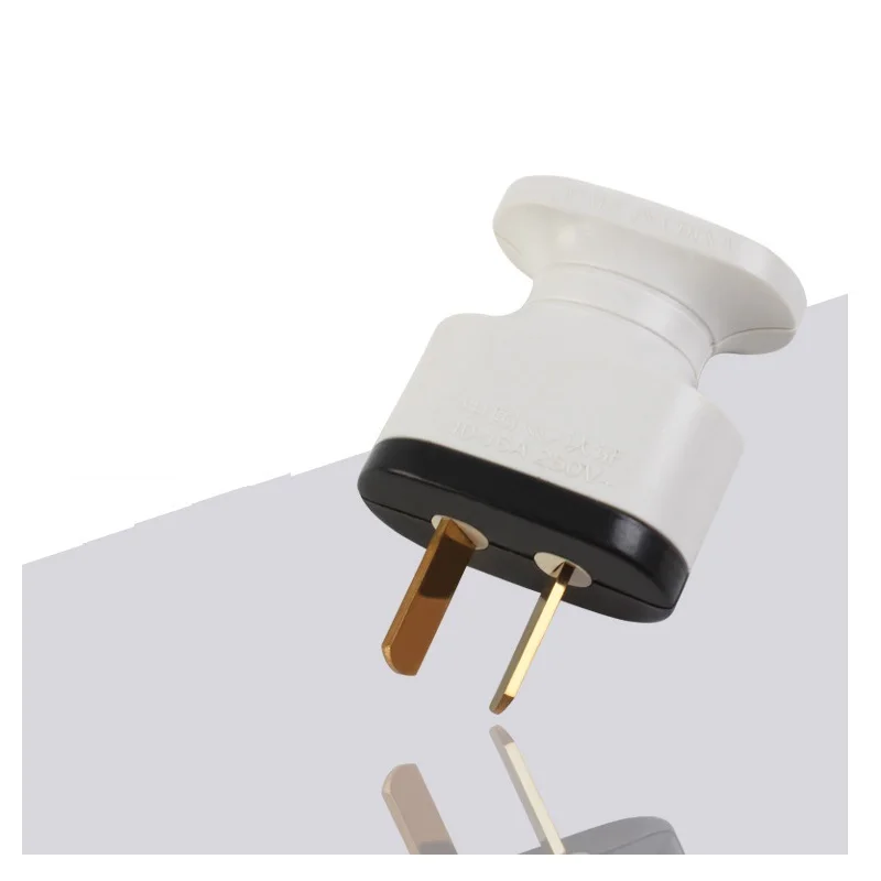 

10A-16A High Power Engineering Plug Rotatable 2Pin AC CN/AU/JP/US Power Male Plug Wire Rewireable Extension Cord Connector