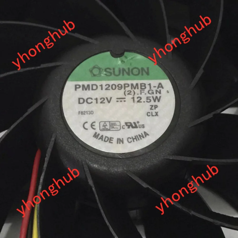 SUNON PMD1209PMB1-A 2. F. GN DC 12 В в 12,5 Вт 90 Вт 90 X мм 38 мм сервер квадратный вентилятор