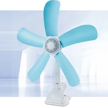 Настенный Вентилятор, настольный вентилятор с зажимом, электрический вентилятор с зажимом, 220 В, синий, 5 лопастей, многофункциональный портативный вентилятор, охладитель, летняя регулируемая кровать, бесшумный