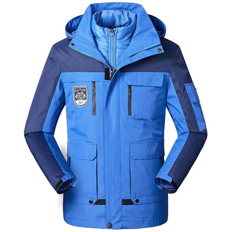 Зимняя парка для мужчин Теплая верхняя одежда куртка мужская ветровка