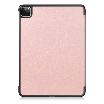 

Solid Anti-slip Full Protection Fashion Shell Stand Cover Triple Fold Tablet Case Anti Scratch Shockproof For IPad Pro 11 2020
