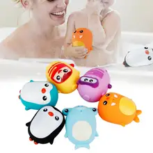 6 шт., креативные детские купальные игрушки для ванной, плавающие игрушки для младенцев, для раннего обучения, распыление воды, звуковая игрушка, детский подарок
