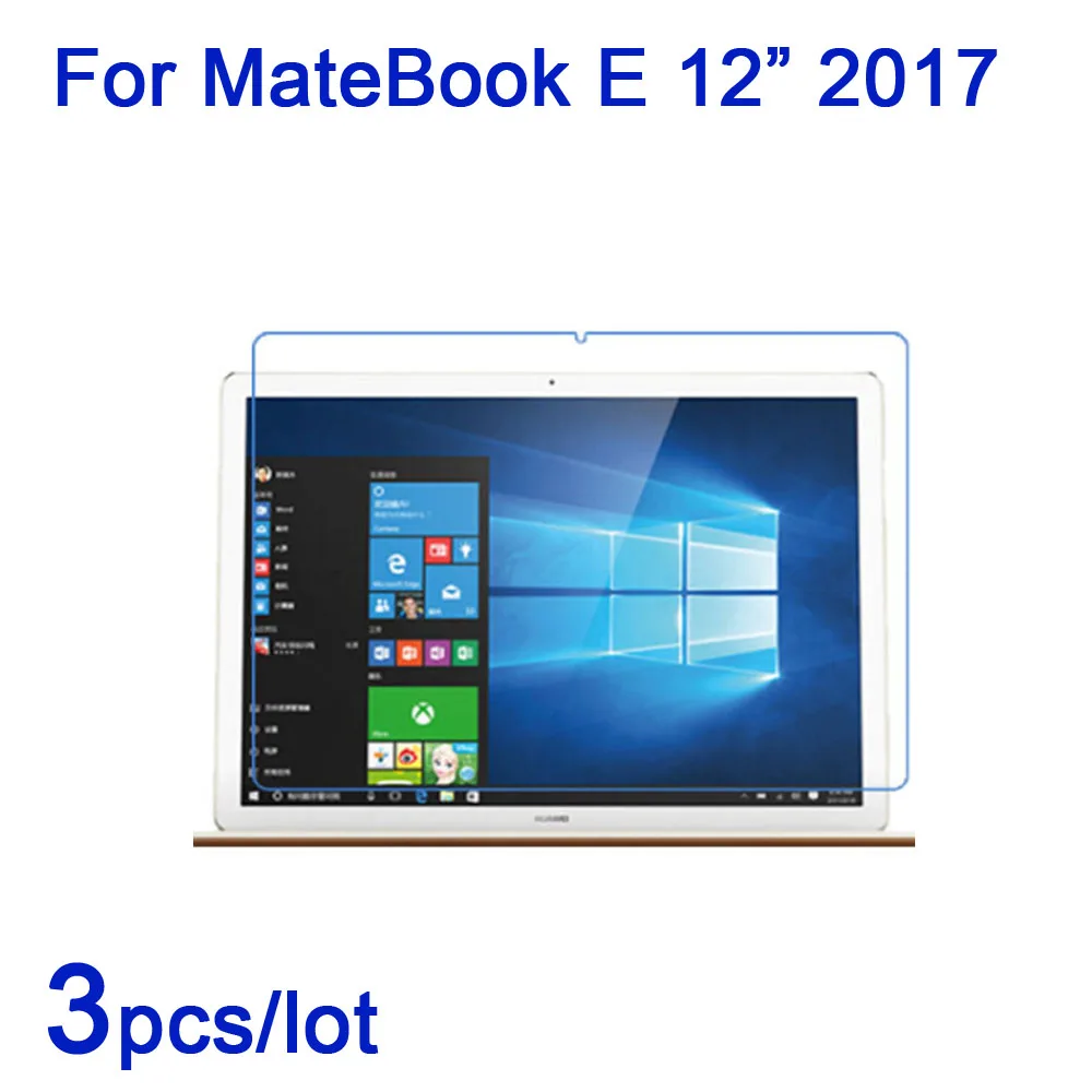 3pcs/lot Soft Screen Protectors for Huawei Matebook E 12 Laptop LCD Clear/Matte/Nano Anti-Explosion Protective Film