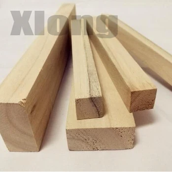 

15pcs 10*10*300mm Paulownia Strips, Paulownia Square, Solid Wood Strip, Light Wood Strip, Cork Model Wood