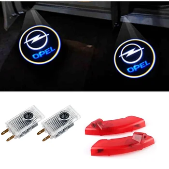 

2X Car LED Door Welcome Logo Laser Projector Ghost Shadow Light For Opel Insignia ANTARA opel logo projector lights puddle light