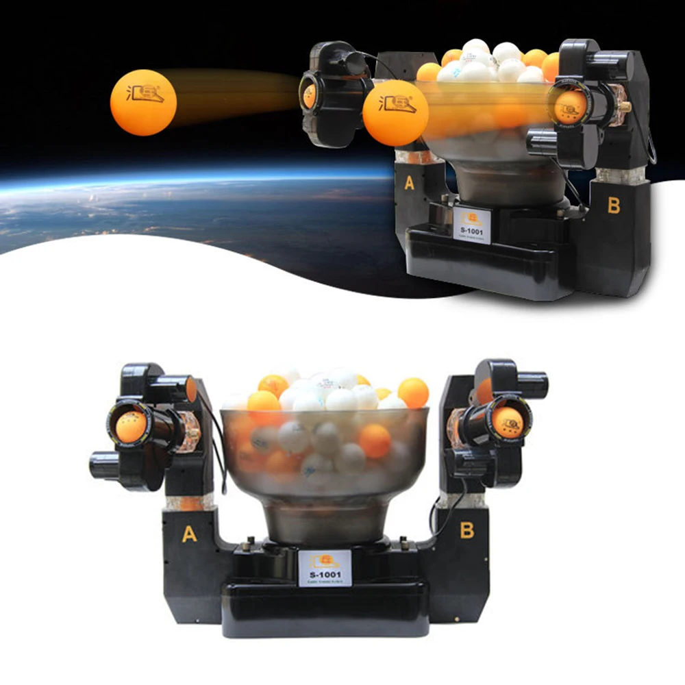 Table Tennis Robot Ping Pong Ball Machine Automatic for Training | Спорт и развлечения