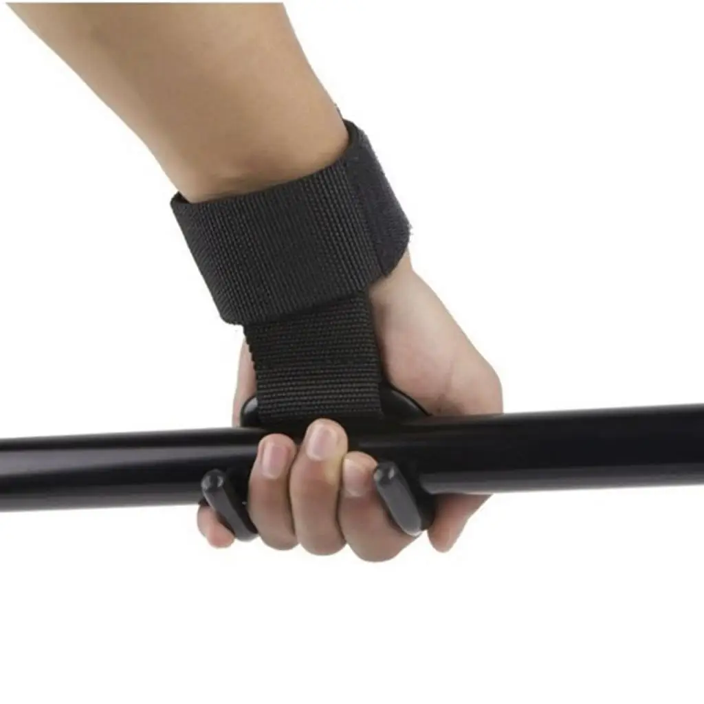 Power Lifting Straps Grips Weight Lifting Strap Hand Hook Grips Bodybuilding