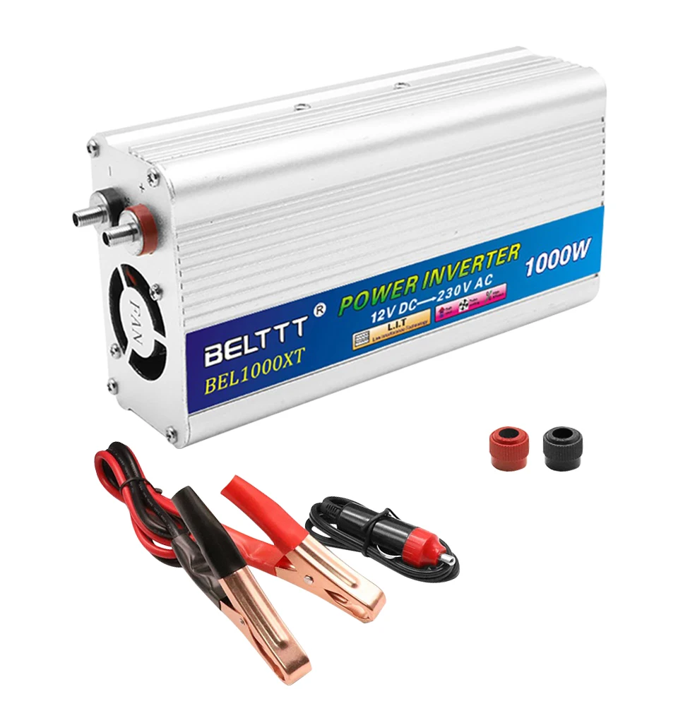 SUNYIMA модифицированный синусоидальный инвертор DC12V к AC220V 1000 Вт/2000 Вт автомобильный инвертор источник питания для автомобильной солнечной системы бытовой