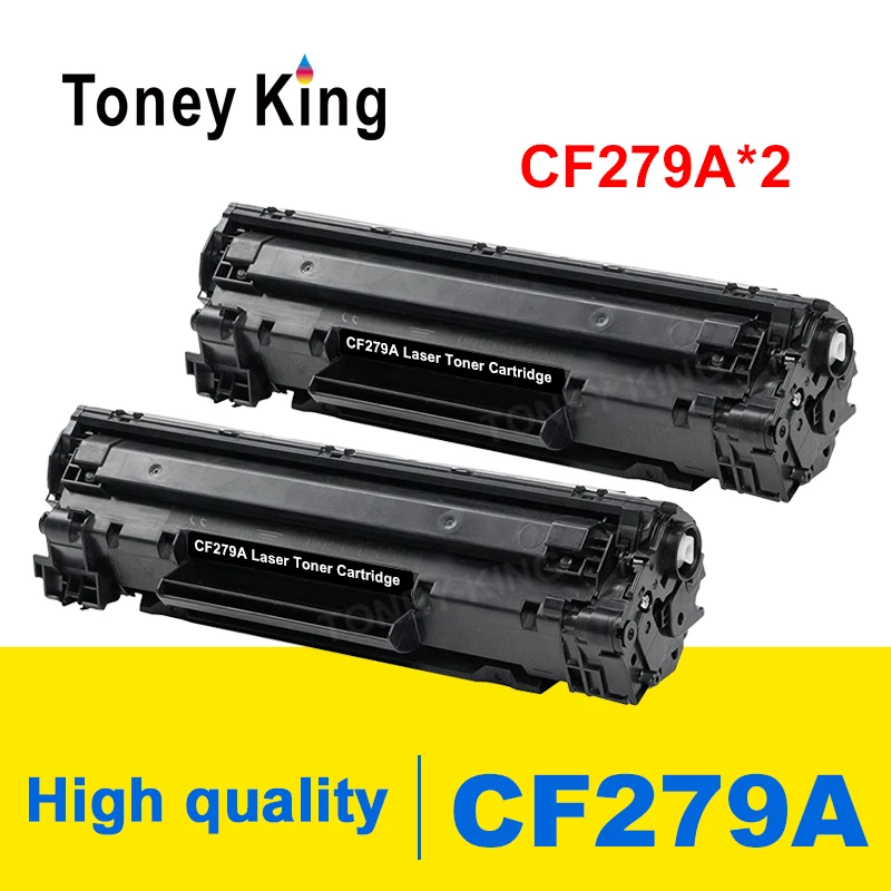 

Toney King 2 pack Compatible laser Toner Cartridge CF279A 279A 79A suitable for Laserjet Pro MFP M26 M26a M26nw M12 M12a M12w