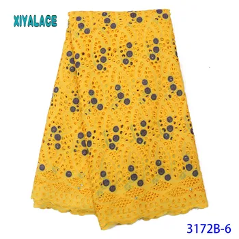 

Latest Pure White African Net Lace Fabric For Wedding Dress Embroidered Nigerian Lace Swiss Voile Lace in Switzerland YA3172B-6