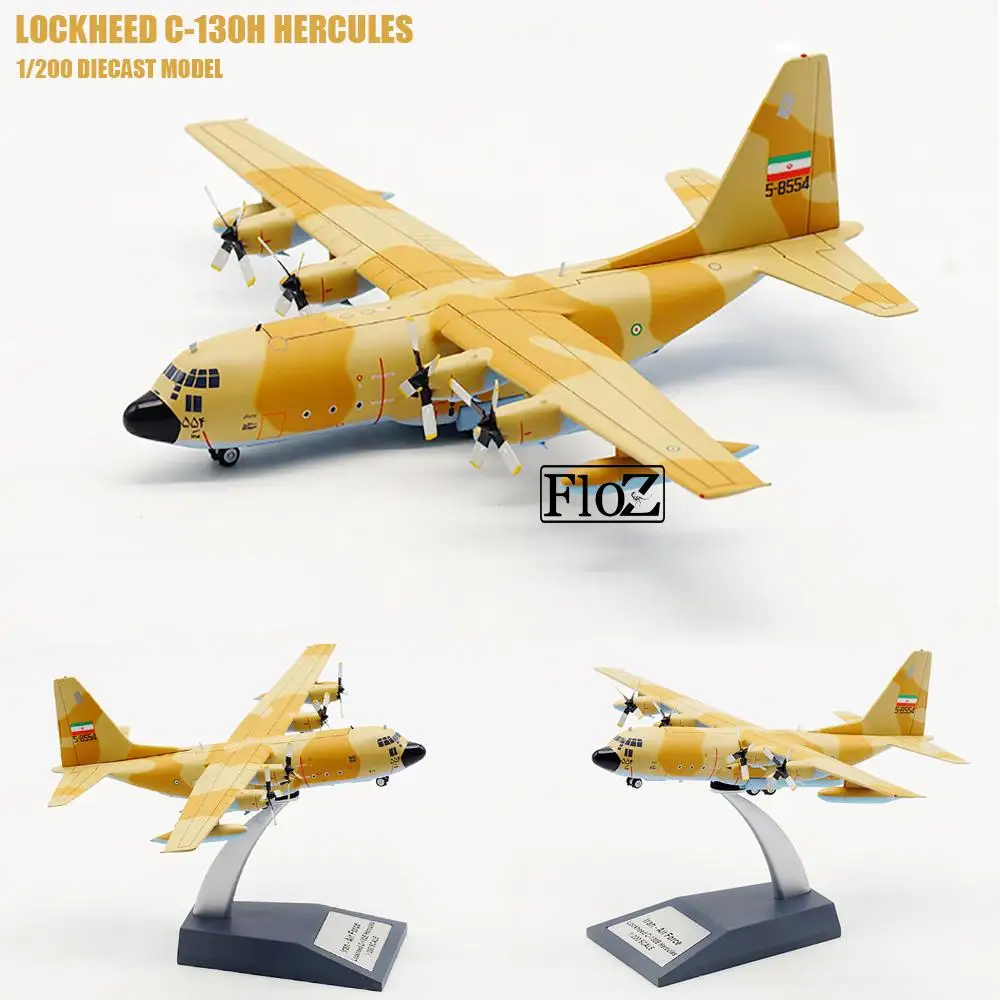 JFOX Iran AIR FORCE LOCKHEED C 130H HERCULES 1/200 литая под давлением модель самолета| |