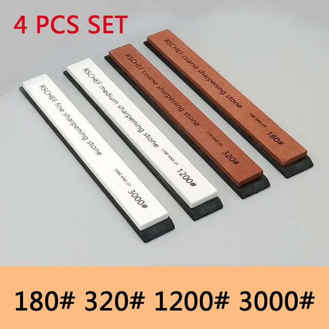 4pcs-C 60-3000 устройство для шлифовальной заточки ножей точильный камень вода для ножей кухонные инструменты - Цвет: 4pcs-C