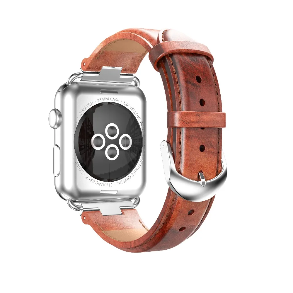Ремешок из натуральной кожи для Apple Watch серии 5 4 3 2 Стразы браслет с бриллиантами для iWatch ремешок 38 мм 40 мм 42 мм 44 мм ремни