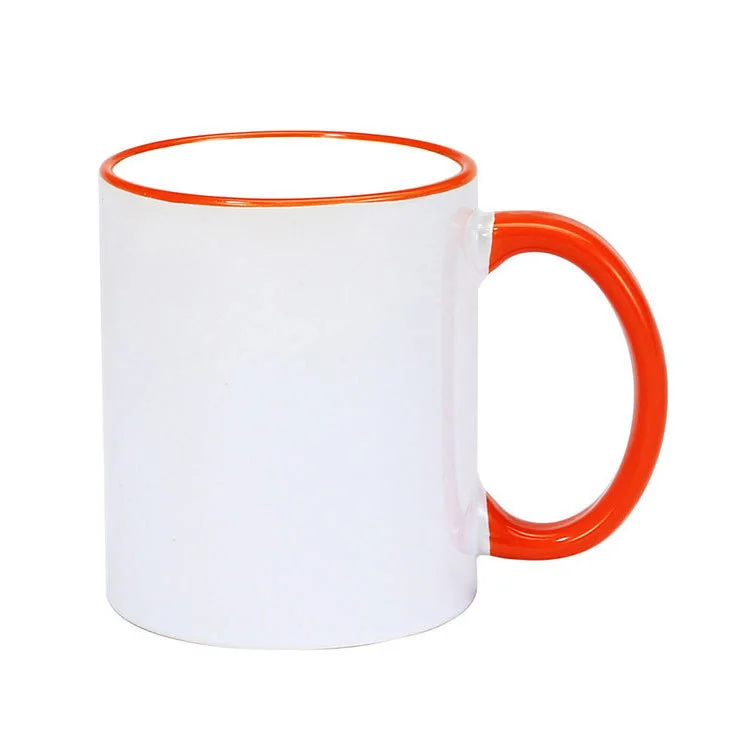 

Coffee Cup Color Handle Ceramic Mug Daily Household Mug Suitable for Friends and Family Coffee Mugs