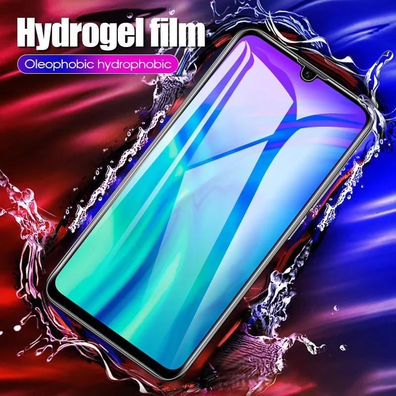 

Full Cover Screen Protector For Huawei Honor 9X Pro Y9 Prime 2019 P20 Lite 2019 Nova 5i P Smart Z Hydrogel Film Soft Film
