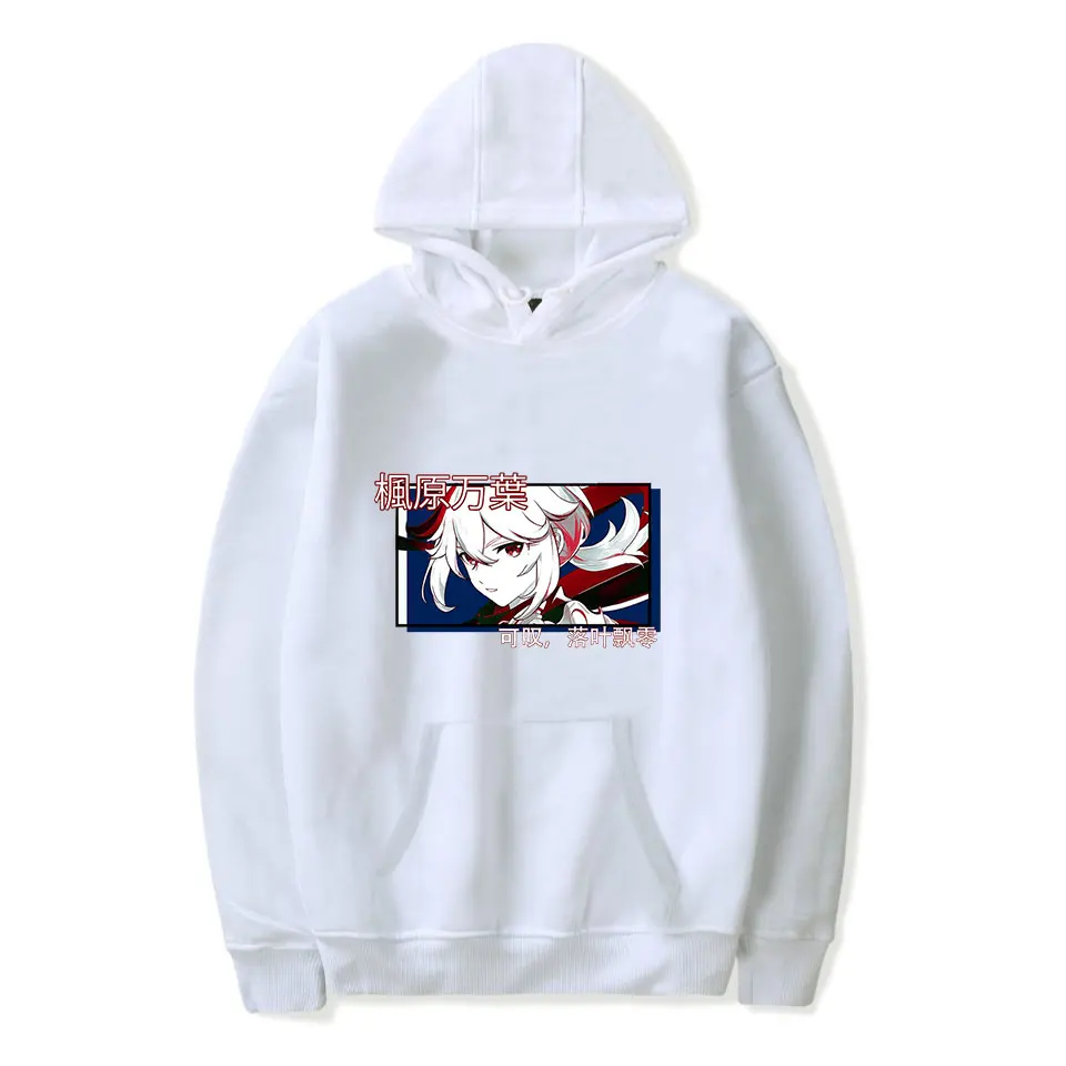 

2021 Hoodies Genshin Impact Hoodie Kaedehara Kazuha Streetwear Tracksuit Cosplay Men and Women Casual Sweatshirt Clothes