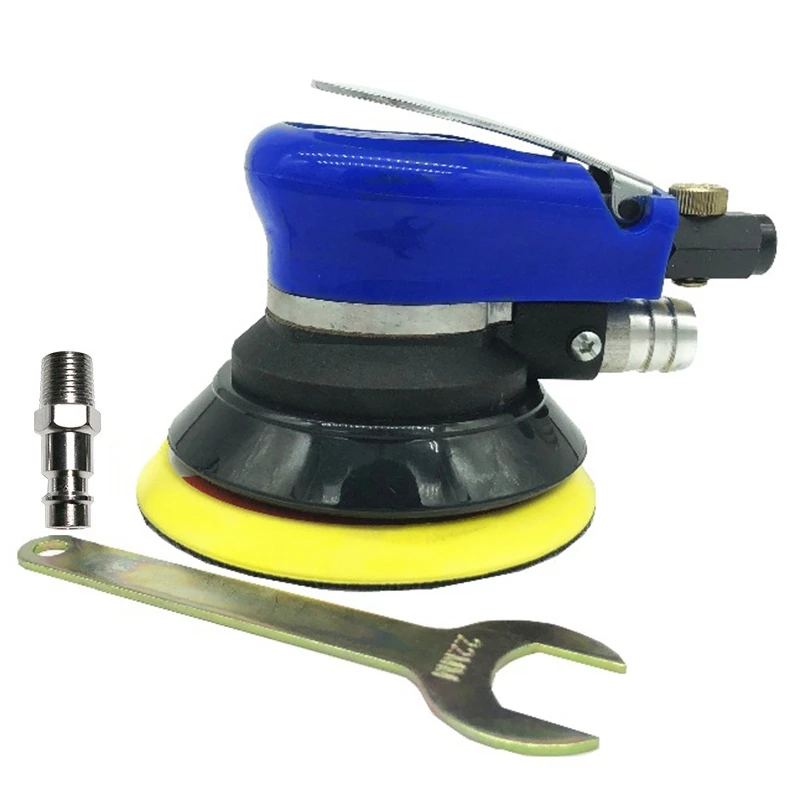 5Inch Sander Machine Polisher 10000Rpm Variable Speed 125Mm Car Paint Care Tool Polishing Machine Sander Electric Woodworking - Цвет: EU Connector