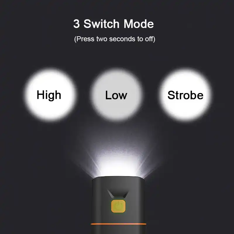 L2 T6 Bicycle Light USB Rechargeable Mobile Power Bank Cycling LED Headlight