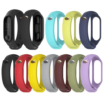 

fashion watch strap for xiaomi mi band 4 replacement sport watch band colors wrist strap for miband 4 wrist band bracelet strap