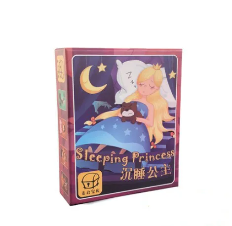 Настольная игра Sleeping Queens Priness 2-5 игроков для семьи/вечерние/подарок лучший подарок Wake Queens Up - Цвет: Sleeping Priness