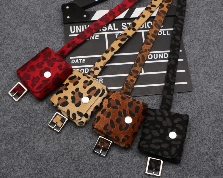 Новые модные женские поясные сумки унисекс многофункциональные поясные сумки мульти Съемная мужская сумка-пояс поясные сумки леопардовая