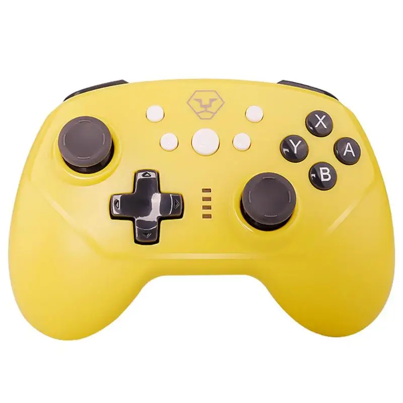 Цвет: желтый Беспроводной игровой контроллер Bluetooth для kingd Switch Lite Портативный беспроводной геймпад рукоятка джойстик для NS kingd Switch - Цвет: Цвет: желтый