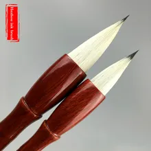 3 шт. Китайская каллиграфия шерстяной фиолетовый кролик кисточки для письма для начинающих каллиграфия Рисование бесплатно кисть для рисования