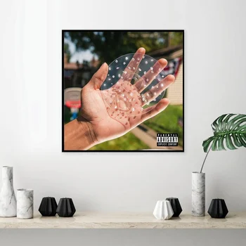

Chance The Rapper The Big Day Album Poster silk Poster Wall Pictures for Living Room