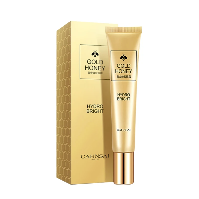 

Gold Propolis Eye Cream Hydrating Remove Eye Bags Dark Circles Firming Skin Eye Care Cream Deeply Moisturizes The Skin*