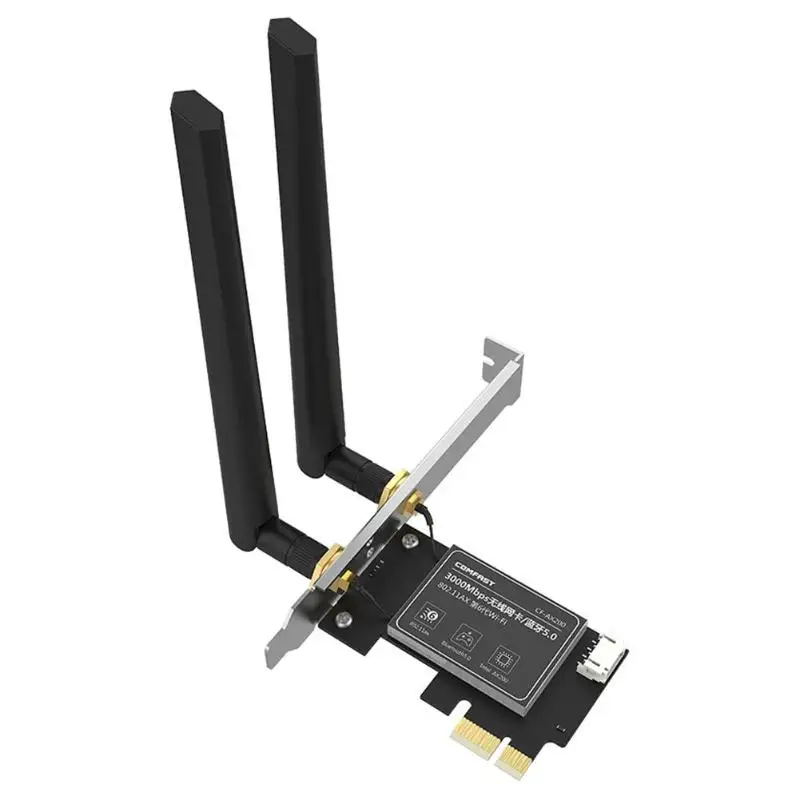 Comfast ax200 Bluetooth 5,0 гигабитный двухдиапазонный 2974 М Технология ax 6-го поколения поддерживает MU-MIMO высокоскоростную видеоигру PCI