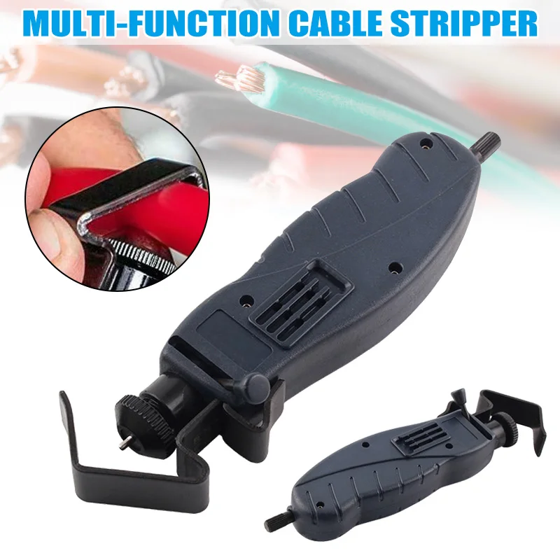 

Cable Wire Stripper Durable Multifunctional Terminal Stripping Tool Decrustation Pliers--M25