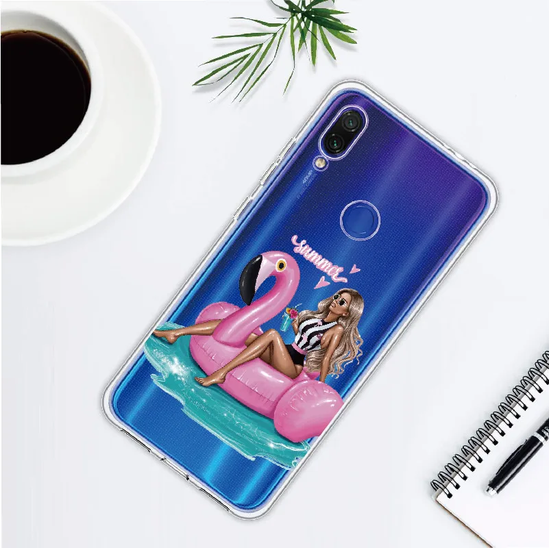 Модный Королевский Стильный чехол для девушек Xiaomi Mi Redmi Note 6 7 8 9 10 Lite Pro Plus мягкий