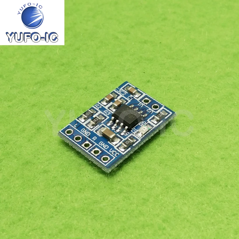 Бесплатная доставка 1 шт. Hxj8002 мини усилитель мощности модуль аудио DIY цифровой