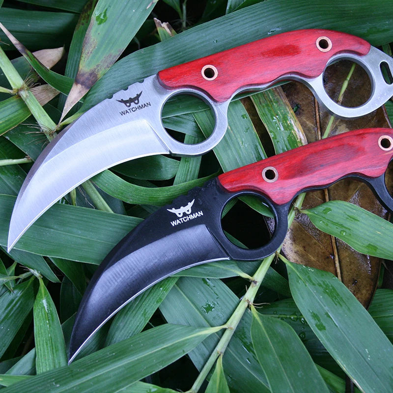 

[Watchman MH152-A] Fixed Blade Knife Sharp Durable Outdoor Camping Hunting Survival Tactical Straight Knives EDC Tool Carrying