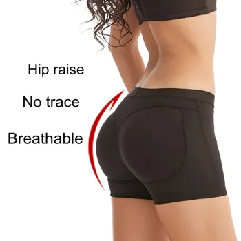 

SP&CITY Fake Ass Body Shaper Sexy Butt Pad Underwear Hip Rise Padded Panties Breathable Buttocks Panties No Trace Thigh Trimmer