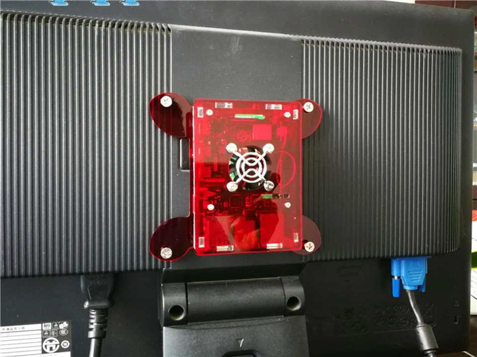 Raspberry pi 4B модели основа паук основа с вентилятором черный, красный, синий может быть за стеной большой дисплей