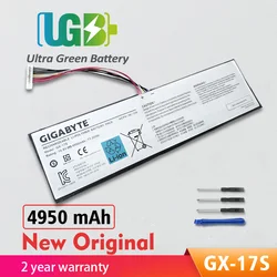 UGB Nouveau Original GX 17S Batterie De Remplacement Pour ordinateur portable GIGABYTE AORUS X3 PLUS V3 V5 X5 V5 V6 X7 V2 V3 V4 v2 X3 Plus v5 X5S 