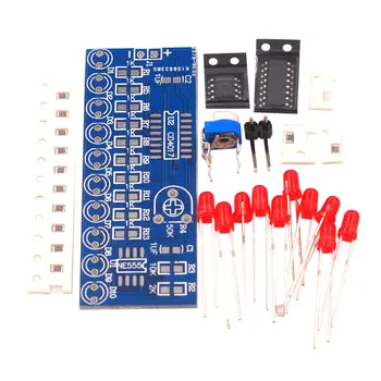

Water Light Kit NE555+CD4017 Water Light Electronic DIY Parts Electronic Production Water Light Kit Electronic Kit