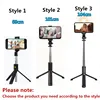 Roreta 2022 NEW 4 in 1 Wireless Bluetooth Selfie Stick With Tripod Foldable monopods universal for Smartphone Hot ► Photo 2/6