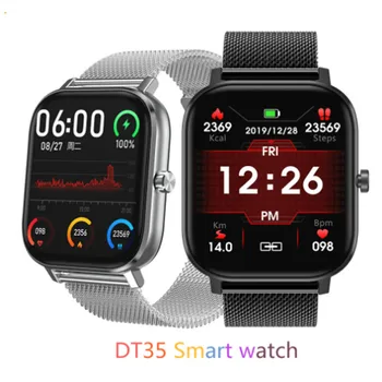 

Ottwn DT35 Smart Watch Bluetooth Call IP67 Waterproof Heart Rate Monitor Unisex Sports Watches For iphone SE 11 Xiaomi PK P8 B57