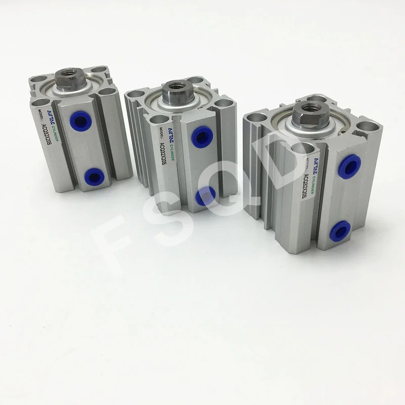 ACQ80X20S AirTAC тонкий цилиндр пневматический компонент воздушные инструменты ACQ серии