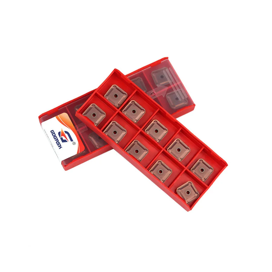 Фото SEKR1203 SEKR1504 GD1025 GD1125 карбидные лезвия токарные станки с ЧПУ фрезерные вставки для стали и нержавеющей стали фрезерный токарный инструмент №5