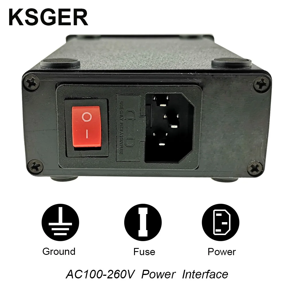 KSGER T12 STM32 цифровая паяльная станция T12 железные наконечники автоматическое повышение температуры сна быстрый нагрев 907 ABS Ручка DIY Инструменты