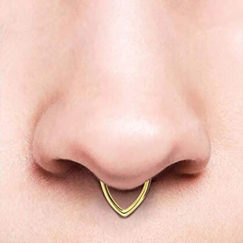 16 г, 1 шт., сегментные шарнирные кольца для пирсинга в носу, пирсинга в носу и губах, спиральные пирсинг в носу, ювелирные изделия для тела
