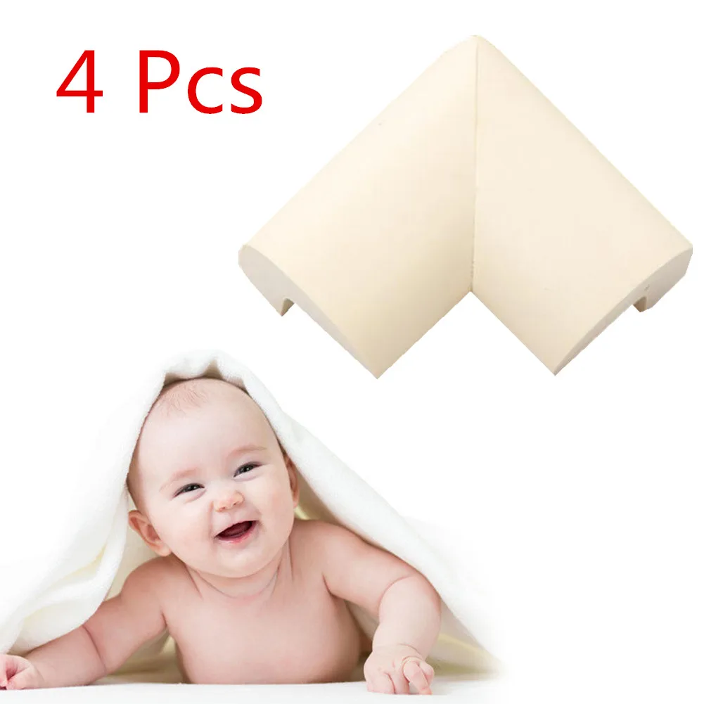 4-piece baby child safety protector table corner edge pad bumper heat | Мать и ребенок