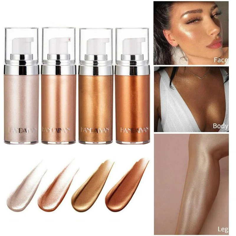 

20ml Shimmer Illuminator Highlighter Luminizer Foundation Brighten Cream Natural Radiance Fluorescence for Face and Body
