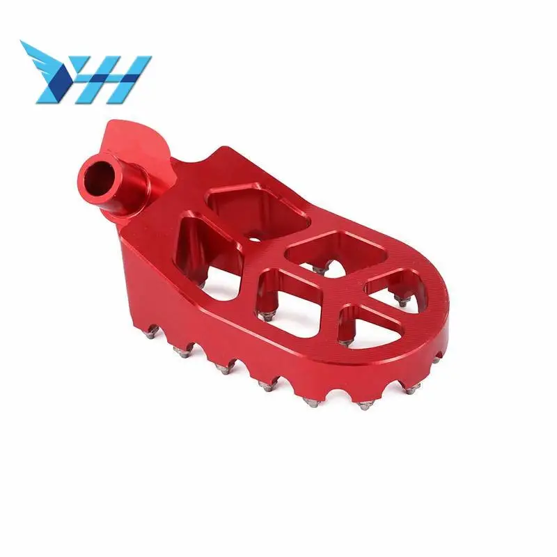 Мотоцикл подножки педали для HONDA CR125 CR250 1995 1996 1997 1998 1999 CR500 1995-2005 YZ125 YZ250 WR400 97 98